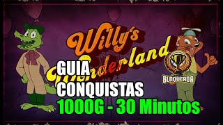 🎮 Willys Wonderland  The Game  GUIA CONQUISTAS 1000G  EM 30 Minutos 🎮 [upl. by Stafford350]