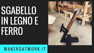 Sgabello in Legno Massello da Tronco  Fai Da Te [upl. by Ranitta950]