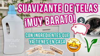 SUAVIZANTE DE TELAS CASERO  MUY BARATO  DIY  Mixi [upl. by Mays]