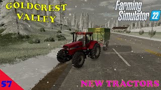 Goldcrest Valley Ep 57 We bought some things over the winter Farm Sim 22 [upl. by Uria543]