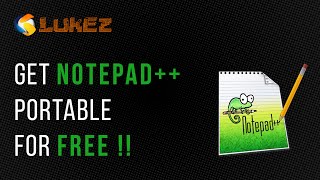 HOW TO GET NOTEPAD FOR FREE PORTABLE [upl. by Mila940]