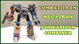 quotCombatitronquot aka Megatron  Combaticons Combiner [upl. by Astiram362]