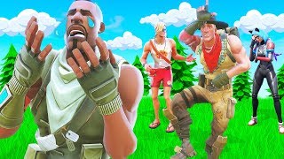 BULLYING EXPERIMENT in Fortnite Battle Royale [upl. by Silvana500]