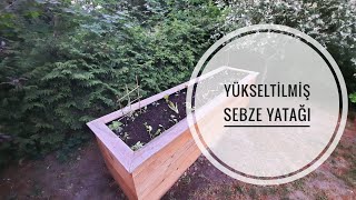 En Kolay Yükseltilmiş Sebze Yatağı Yapımı [upl. by Sidwohl]