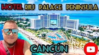 Hotel RIU Palace Península en Cancún México 2024 Septiembre [upl. by Anoirb832]