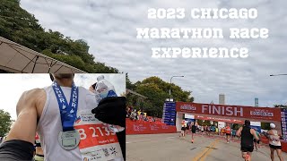 2023 Chicago Marathon My Race Experience  New PR and another Boston Qualifying time [upl. by Nolra]