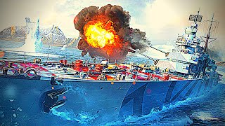 Abruzzi Cruiser Review  World of Warships Legends PS4 Xbox 1 [upl. by Mayworm]