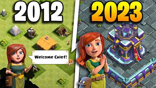 The ENTIRE History of Clash of Clans [upl. by Kadner]