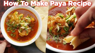 How To Make Paya Recipe [upl. by Mcmillan925]