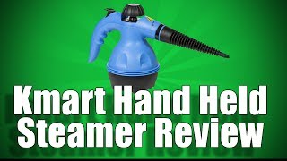 Kmart Hand Held Steamer Review [upl. by Akiraa]