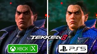 Tekken 8 PS5 vs Xbox Series X Graphics Comparison [upl. by Valentin156]