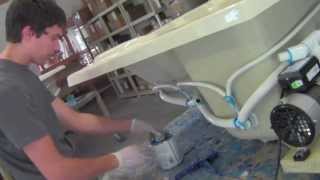 Whirlpool bath plumbing tutorial [upl. by Leelaj]