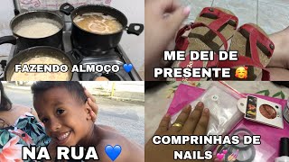 VLOG UNS DIAS COMIGO  FAZENDO ALMOÇO  COMPRINHAS E MAIS  Casando aos quinze 💙 [upl. by Koenraad]