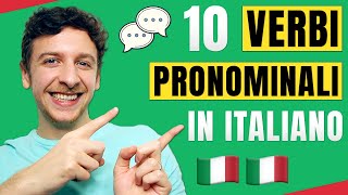 10 Verbi Pronominali Che Devi Sapere In Italiano 🇮🇹 Sub ITA  Imparare l’Italiano [upl. by Dnalevets]