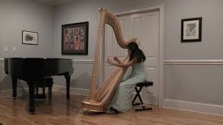 Ravel Tzigane  harp cadenza [upl. by Fitzpatrick]