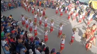 Sagada Town Fiesta street dancing  pattong  gangsa  istaychi Kalinga [upl. by Ecaroh]