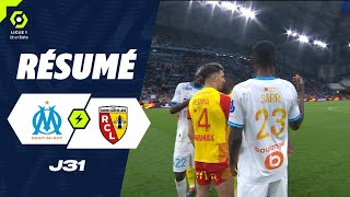 OLYMPIQUE DE MARSEILLE  RC LENS 2  1  Résumé  OM  RCL  20232024 [upl. by Eniluj418]