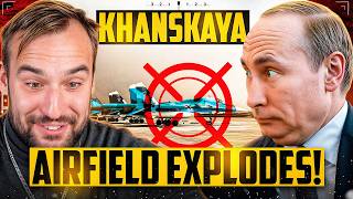 Khanskaya Airfield in Russia was Destroyed by Ukrainian Drones  Ukraine War Update [upl. by Evander401]