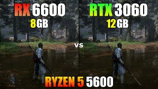 RX 6600 vs RTX 3060  Ryzen 5 5600  Test in 20 Games in 2024 [upl. by Susie793]