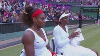 Venus amp Serena Williams Win Womens Doubles SemiFinal  London 2012 Olympics [upl. by Cornelia]