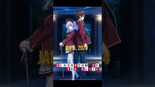 Anime alert🚨  upcoming anime jan 2024 anime new shorts [upl. by Hamitaf]