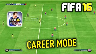 Career FIFA 2016 RPCS3  Apple Mac M2 Sequoia  Gameplay FIFA 16 Career Mode  Tap Tuber [upl. by Fausta]