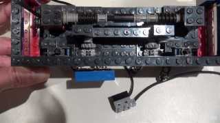 Lego® Technic mechanism of automatic sliding doors [upl. by Itsirhc238]