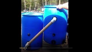 2 Barrel Pond cleaning system DETAILED STEP BY STEP [upl. by Arrimat437]