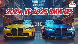 2024 vs 2025 BMW M3 Top 5 Differences You Need to Know [upl. by Ecinnaj292]