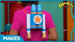 CBeebies Go Jetters Jet Pack  Presenter Make [upl. by Boyse]