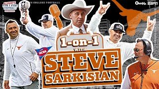 All About TEXAS Steve Sarkisian amp Greg McElroy FULL INTERVIEW 🏈  Always College Football [upl. by Yanal]