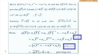 Lec 26  6 4  Triangular form  Topics in Algebra  INHerstein [upl. by Thordia]