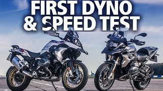 BMW R1250GS vs R1200GS Review  How much better is the new bike [upl. by Ardnua]