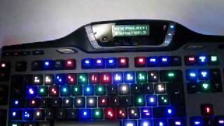 Colour Control of EACH Key  Logitech G15 RGB MOD [upl. by Honora]