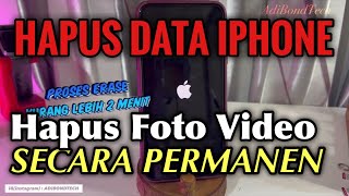 Cara Hapus Data iPhone 11 Pro Max  Factory Setting [upl. by Alieka]