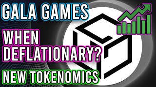 IS GALA GAMES DEFLATIONARY New Tokenomics Explained [upl. by Aniuqaoj]