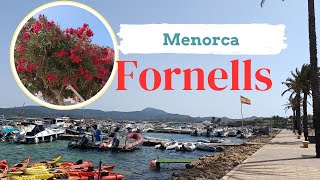 MENORCA  pueblo marineros FORNELLS  deportes  casas de Fornells [upl. by Anitroc]