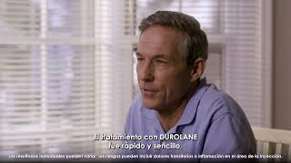 DUROLANE Patient Testimonial Active Male Spanish [upl. by Luane]