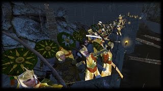 THE BATTLE FOR HELMS DEEP Fall Of Mordor Mod  Mount and Blade Warband Gameplay [upl. by Hsirap]