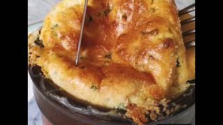 Recette de Soufflé au Fromage Facile et Rapide Chèvre RACOTIN [upl. by Eesyak]