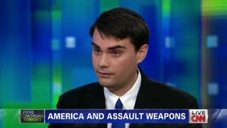 Authorcolumnist Ben Shapiro Piers debate weapons [upl. by Elleynad]