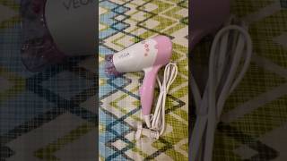 Unboxing Vega 1000w hair dryer shortfeed shorts fashion [upl. by Esineg608]