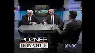 Noam Chomsky  19930420  Interview with Phil Donahue and Vladimir Pozner  denoised and EQed [upl. by Euqimod215]