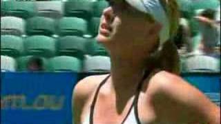 Sharapova Curses Umpire [upl. by Natan]