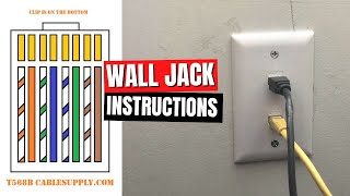 How I Installed an Ethernet Wall Jack  Home Networking [upl. by Pennington115]