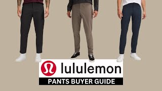 Best Lululemon Pants for Men  Buyers Guide amp Try On [upl. by Eigger]