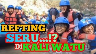 SERUUU BANGET  Rafting Di Kaliwatu Batu Malang [upl. by Ashlie]