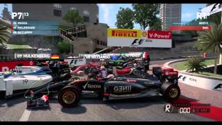 How to win the Monaco GP  Maldonado Style [upl. by Conley]