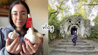 Italian vlog vita quotidiana tra ottobre e novembre andiamo ad Arezzo e al Sacro Bosco [upl. by Craven]