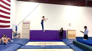 Jack Trampoline Routines  Sweetheart Invitational 2021 [upl. by Rosenthal]